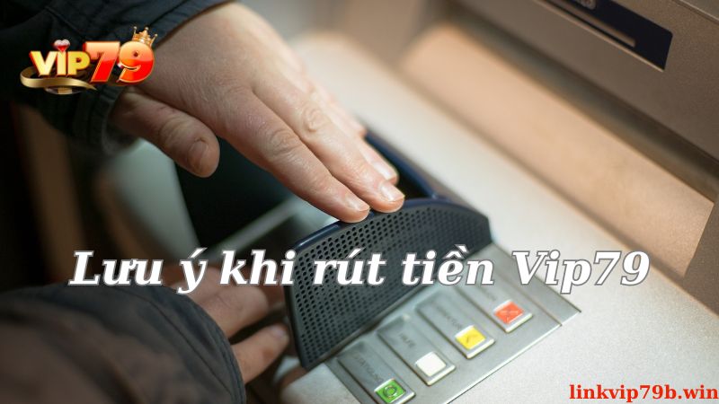 Những lưu ý quan trọng khi rút tiền Vip79