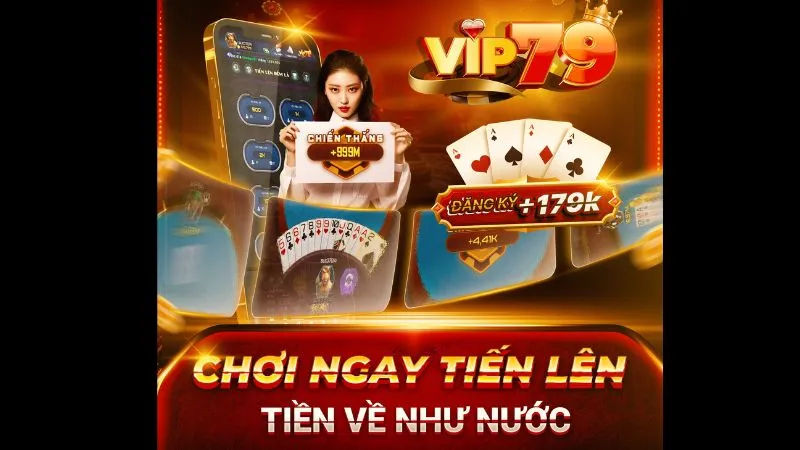 Tìm hiểu game bài tiến lên đếm lá Vip79